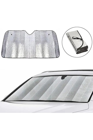 Isı Ve Güneş Yansıma Önleyici Oto Ön Cam Güneşliği Opel Astra Fiat Egea Hyundai İ20 Renault Megane Belirtilmemiş