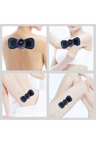 Titreşimli Usb Şarj Aletli Mini Elektrikli Kelebek Masaj Aleti Renkli Çok Renkli