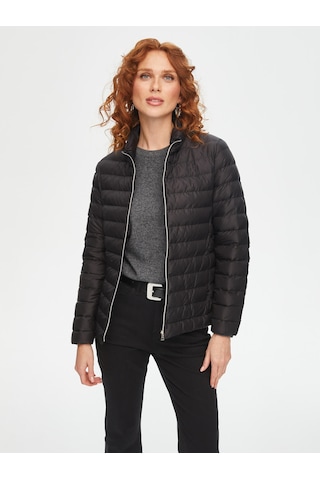 Kapitone Mont 00042-1 B00042-110 Siyah