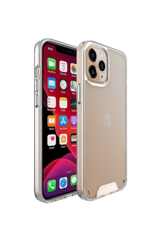 Zore Apple iPhone 14 Pro Uyumlu Omsy Gard Silikon-renksiz