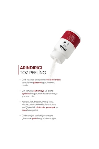Mia Klinika Arındırıcı ve Aydınlatıcı Enzim Peeling Toz Temizleyici 40 G