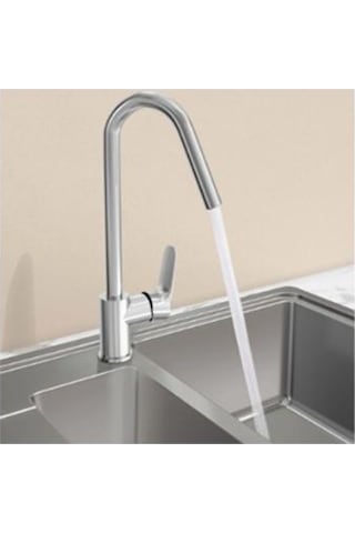 VitrA Root Round A42742 Krom Mutfak Bataryası (A42742EXPS)