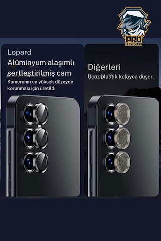 Samsung Uyumlu Galaxy A16 Kamera Koruyucu Temperli Cam Parlak Lens Koruma Eko Cl-07