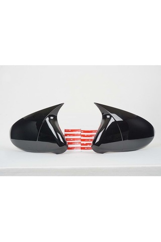 Volkswagen Passat CC Batman Yarasa Ayna Kapağı Piano Black / 2008-2017