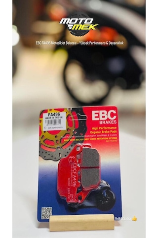 Honda 750 Integra Scooter Arka 14-18 Ebc Fa496 Motosiklet Balatası Yüksek Performans & Dayanıkl
