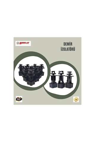 ELEKTRİKLİ ÇİT SİSTEMİ DEMİR İZOLATÖR
