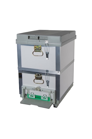 Derabee Termo Arı Kovanı Pvc Ahşap 10 Çıtalık Çift Katlı