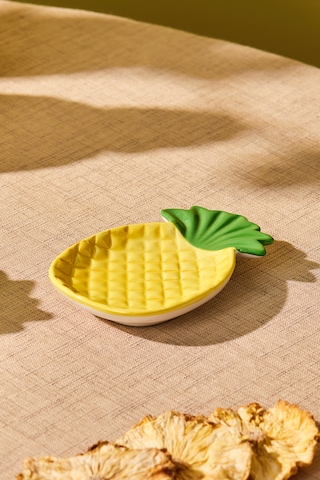 Karaca Pineapple Çerezlik 13 Cm sarı