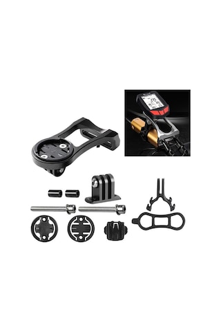 Dağ Bisikleti Kodu Masa Koltuğu Bisiklet Uzatma Braketi Işık Standı Siyah Siyah