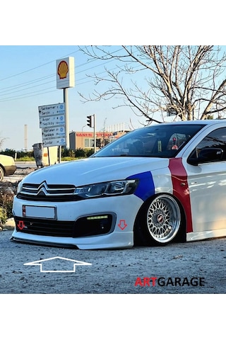 Citroen C-elysee Yeni Kasa Ön Tampon Eki-boyasız-fiberglass