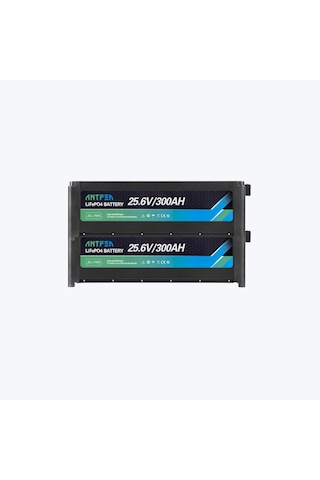 Antfea L7680 25.6v 300ah İstiflenebilir Lityum Akü Lifepo4 2 Adet