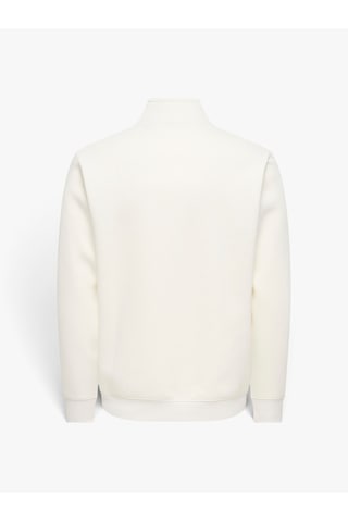 Only & Sons Onsdawson Reg Ls Half Zıp Hıgh Neck Vd Erkek Beyaz - 22039036