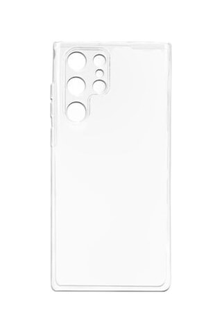 Samsung Galaxy S22 Ultra İle Uyumlu Kılıf Şeffaf Kamera Korumalı Esnek Silikon Telefon Kılıfı Kapak