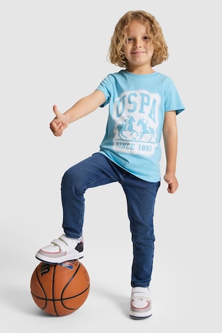 U.S. Polo Assn. Erkek Çocuk Aqua Tişört 50327044-vr007