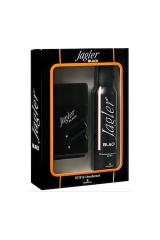 Jagler Black Erkek Parfüm EDT 90 ML + Deodorant 150 ML 2'li Set