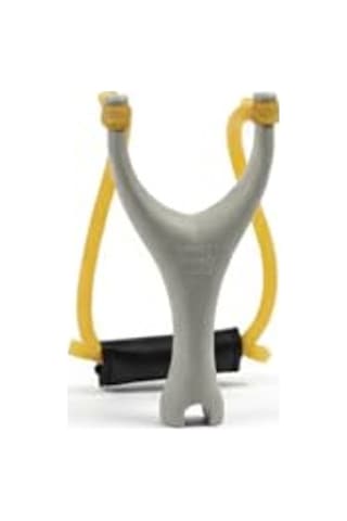 Ergonomik Tutuşlu Profesyonel Güçlü Lastik Sapan, Dayanıklı Yapı, Misina Atımı