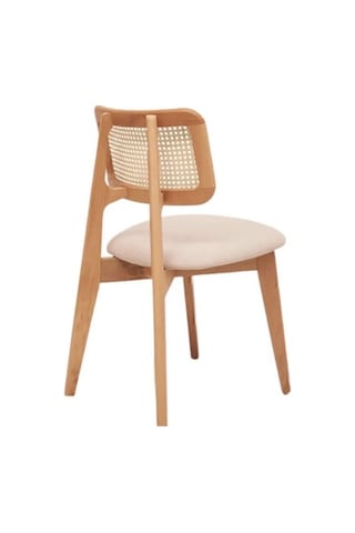 Metalwoodgarden 1 Adet Hazeran Ahşap Sandalye Mutfak Cafe Salon