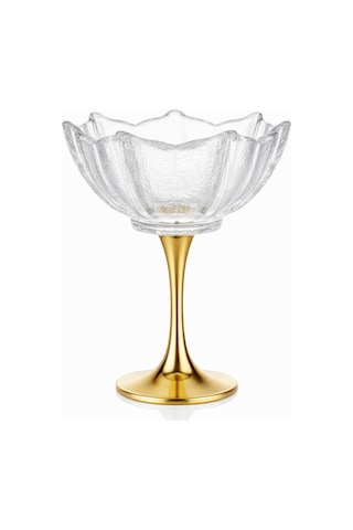 Tulip Uzun Ayaklı Sunumluk 6 Lı Gold
