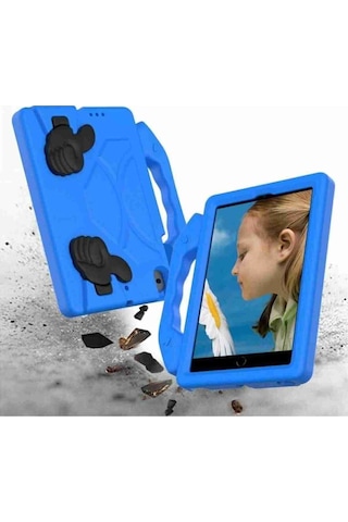 Apple Uyumlu 9.7 İnç 5 6 Nesil iPad Standlı Eğlenceli Yumuşak Like Tablet Kılıfı Arka Kapak
