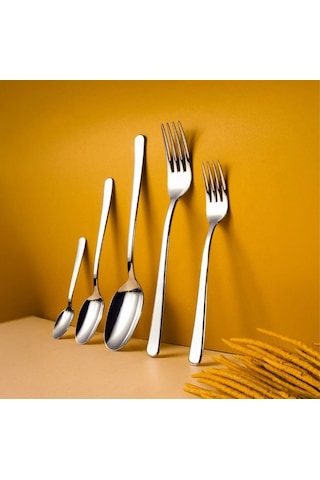 Fecra Royal 30 Parça Sade Çatal Kaşık Bıçak Takımı