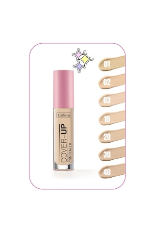Callista Cover Up Concealer Yoğun Kapatıcı Göz Altı Kapatıcısı - 20 Sand