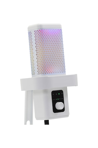 Hadron M6w Gaming Rgb Masaüstü Mikrofon Type-c 192khz 24bit - Beyaz