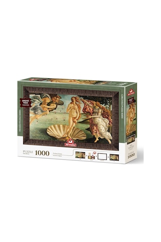 Art Puzzle Venüs'ün Doğuşu,sandro Bottıcellı 1000 Parça Çerçeveli Puzzle