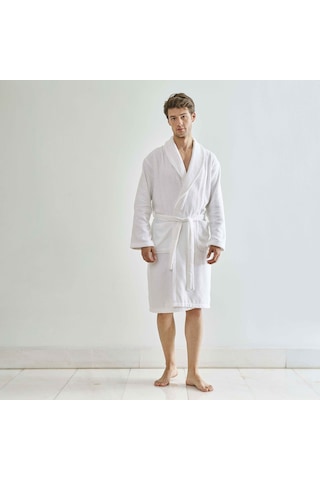 Linens Soft Pamuk S Bornoz Beyaz 340 G/m²