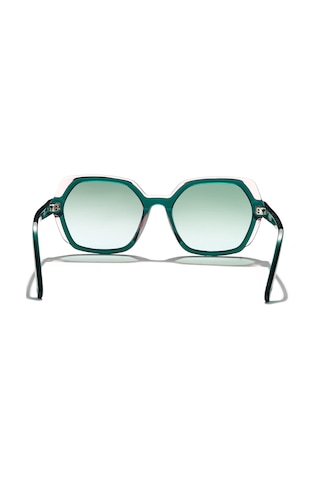 Zen Milano Eyewear Yd1190-c2 55 Kadın Güneş Gözlüğü Yeşil