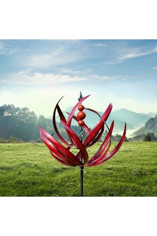 Pazly Tasarım Rüzgar Çiçeği Homyl Dekoratif Hava Döndürücü Açık Alan