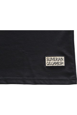 Unisex T-shirt Sümerler Gılgamış SIYAH