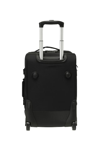 Lumberjack Tekstıl Oxford -k 5fx Siyah Unisex Küçük Boy Valiz Siyah