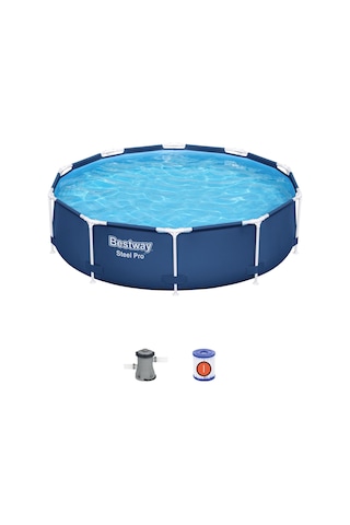Bestway 56679 Steel Pro Prefabrik Yerüstü Çember Havuz 3,05 M X 76 Cm