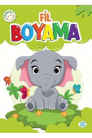Eğlenceli Fil Boyama Eğlenceli Fil Boyama