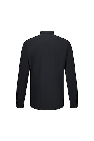 Hatemoğlu Siyah Comfort Fit Slim Yaka Uzun Kollu Gömlek Siyah