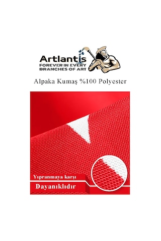 Bayrak 30x45 Cm Türk Bayrağı Kumaş 1 Adet Alpaka Kumaş Bez Bayrak Kaliteli Türk Bayrağı Kırmızı Beyaz Bayrak 30 X 45 Cm