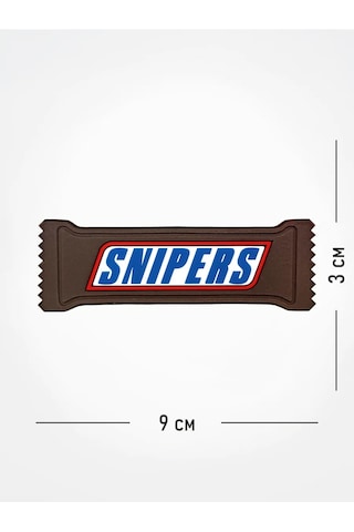 Tactochno Snıpers Çikolata Baskılı Cırt Cırtlı Pvc Şerit 215964236