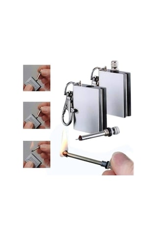 Metal Kibrit Çakmak