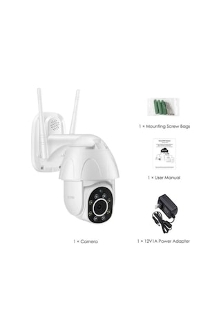 360 Iç Mekan Wifi Ip Güvenlik Kamera Gece Görüş Sensörlü Hareket Duyarlı 1080p 4k Ip Kamera Blm-05