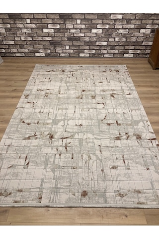 Crea Halı Valera 7819a %100 Akrilik 200x290 Ebatlı+8 Mm+yatışmaz