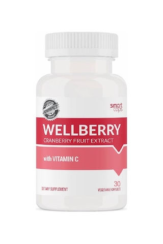Smartcaps Wellberry Cranberry Fruit Extract 30 Kapsül