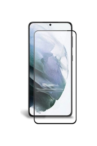 Logis Samsung Galaxy Uyumlu S21 Antistatik 5d Tam Kaplayan Ekran Koruyucu Cam