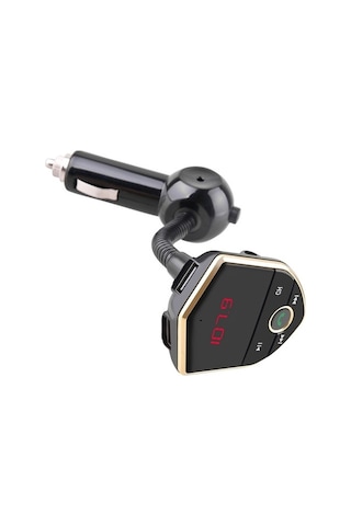 Ebitda Bluetooth Fm Transmitter, Kablosuz Radyo Adaptörü, Müzik Çal, Eller Serbest, 2 Usb Şarj, Fm Verici, Araç İçi, 53047272