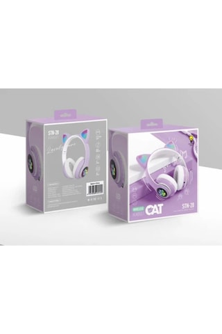 Cat STN-28 Pro Kedi Bluetooth Kulak Üstü Kulaklık