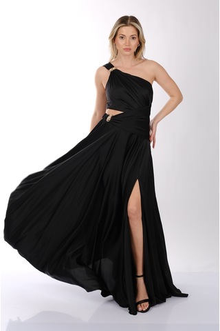 Abiye Elbise Dori 00kb7050 Siyah