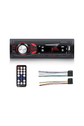 Liangmei Bluetooth Araç Stereo 4x15 W Araç Ses Fm Radyo Mp3