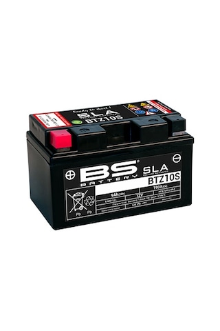 Bs Batery Btz10s-sla ( Yuasa Ytz10s-sla ) Motosiklet Aküsü