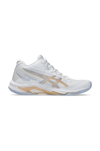 Asics Netburner Ballıstıc Ff Mt 4 Kadın Offwhite Voleybol Ayakkabısı 1052a084-102 Beyaz