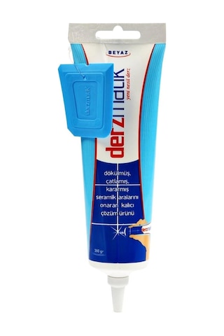 Derzmatik Derz Dolgu 380 gr Beyaz + Derz Kalemi 2 li Set