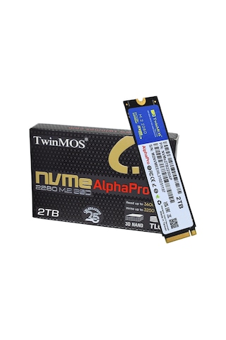Twinmos TLC 3DNAND 2 TB M.2 Pcie Gen3 NVME SSD